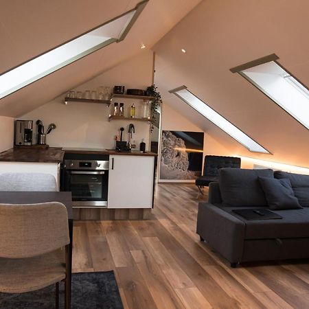 Scenic Penthouse - Ocean View & Skylight Windows Apartment Siglufjordur Exterior photo